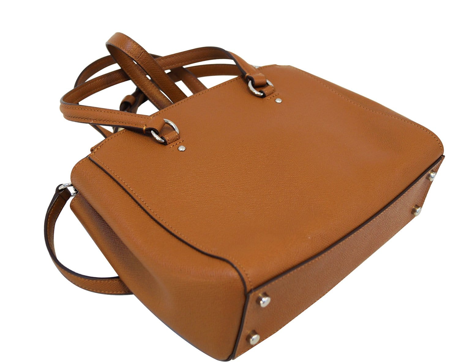 COACH Brown Leather Crossbody Shoulder Bag E3027