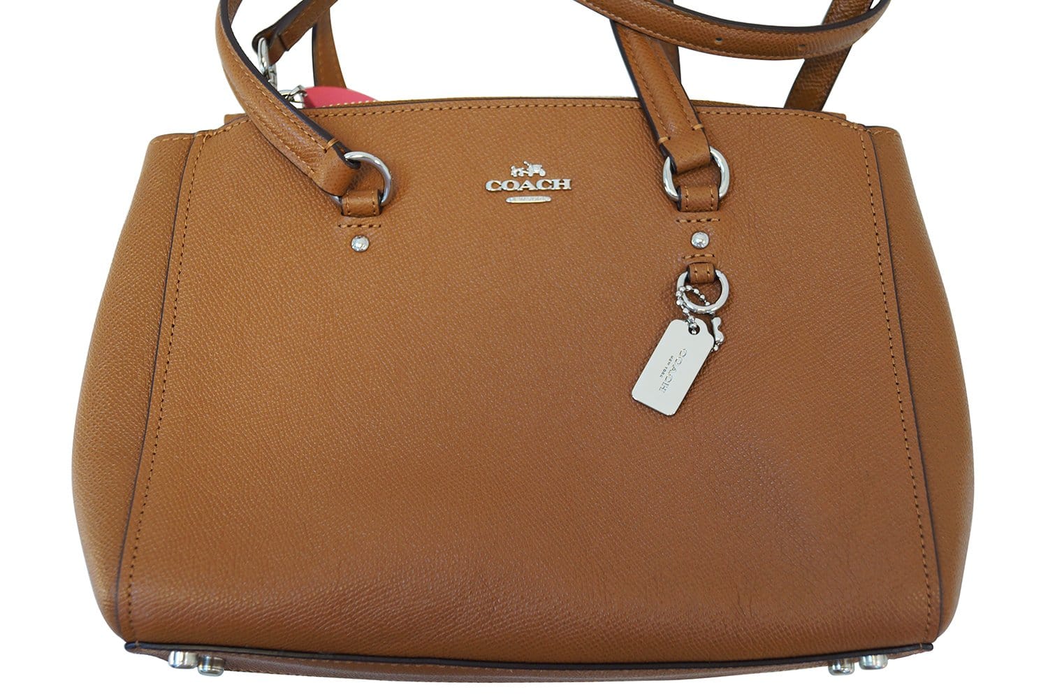 COACH Brown Leather Crossbody Shoulder Bag E3027