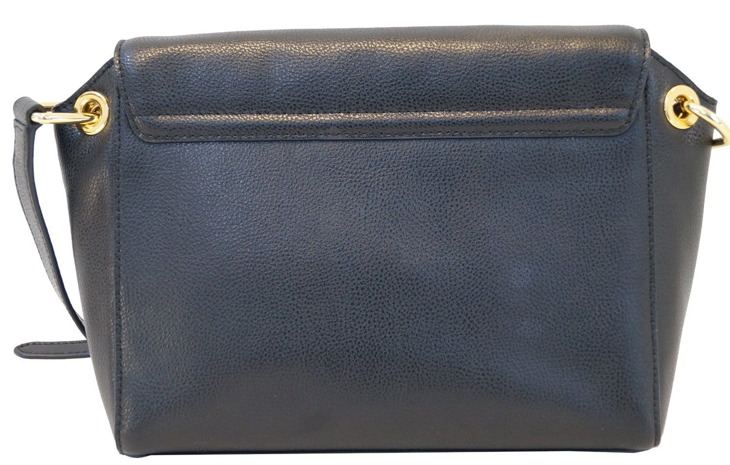 Patriottisch Onvervangbaar emulsie Ralph Lauren Black Leather Crossbody Bag TT624 - Sale
