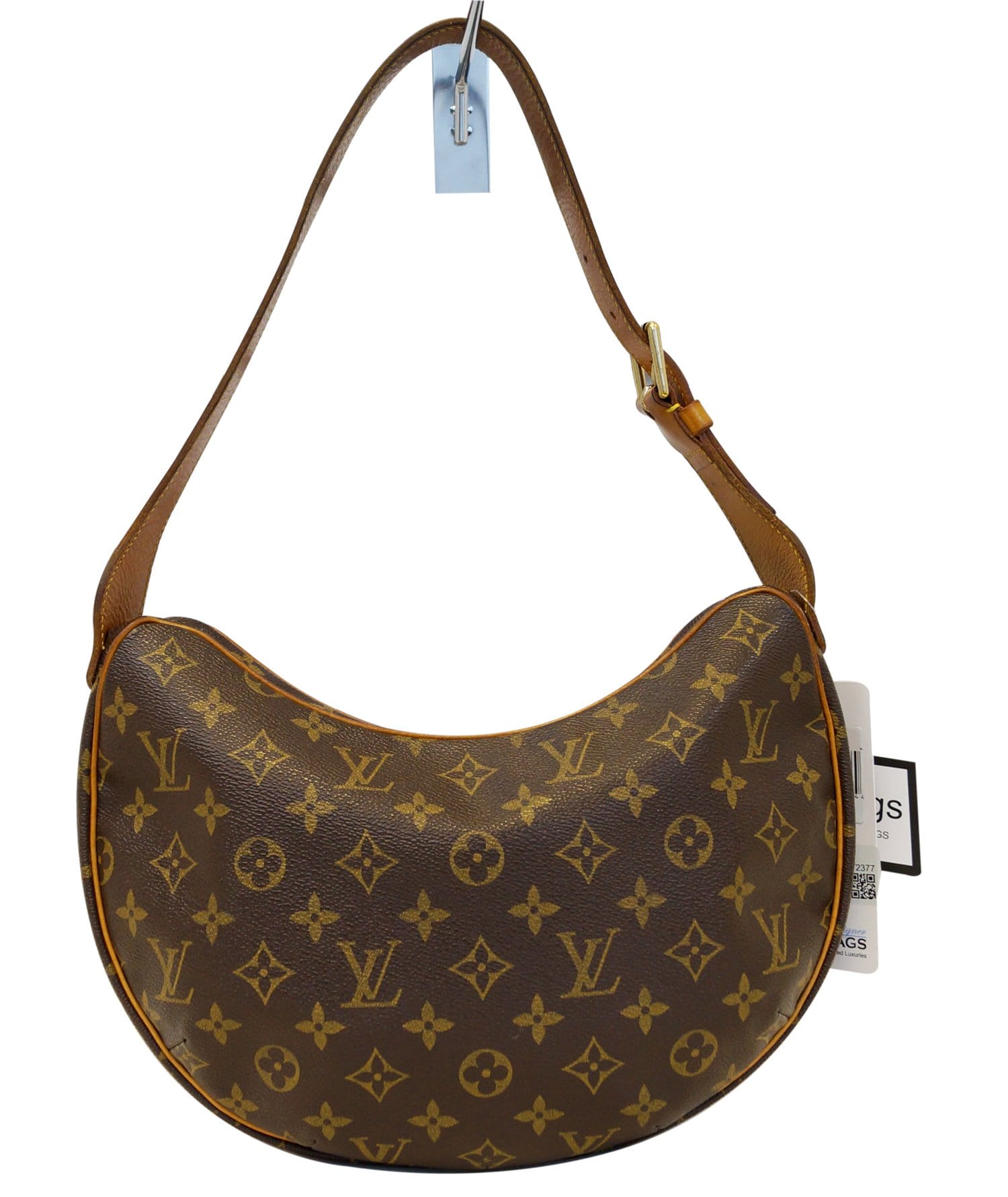 LOUIS VUITTON Monogram Canvas Croissant MM Shoulder Bag