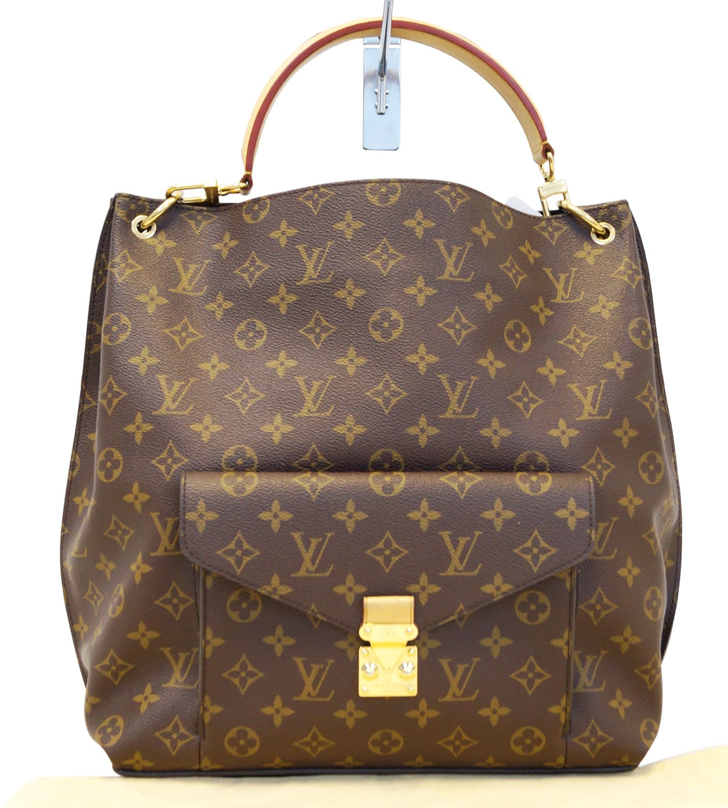 Authentic Louis Vuitton Monogram Metis Hobo Handbag M40781