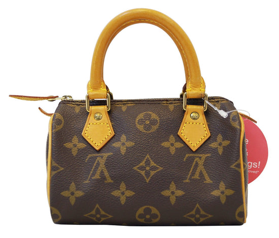 Louis Vuitton Monogram Mini Speedy Handbag – PETIT