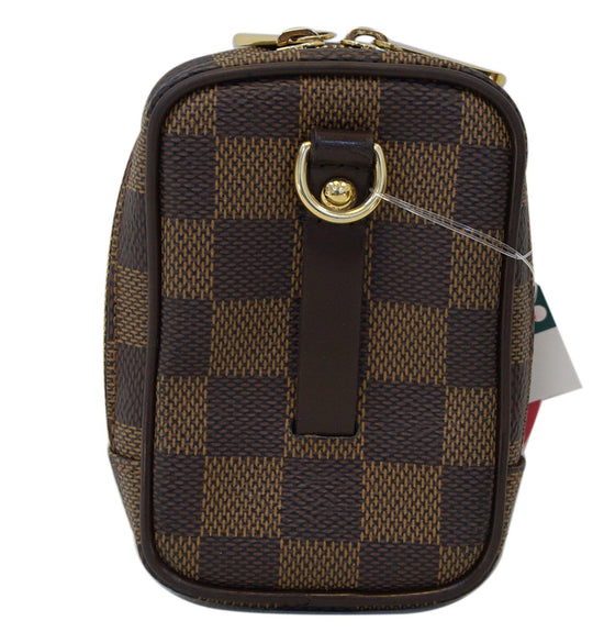 LOUIS VUITTON Damier Ebene Etui Okapi PM Pouch N61738 LV Auth 45636  ref.969453 - Joli Closet