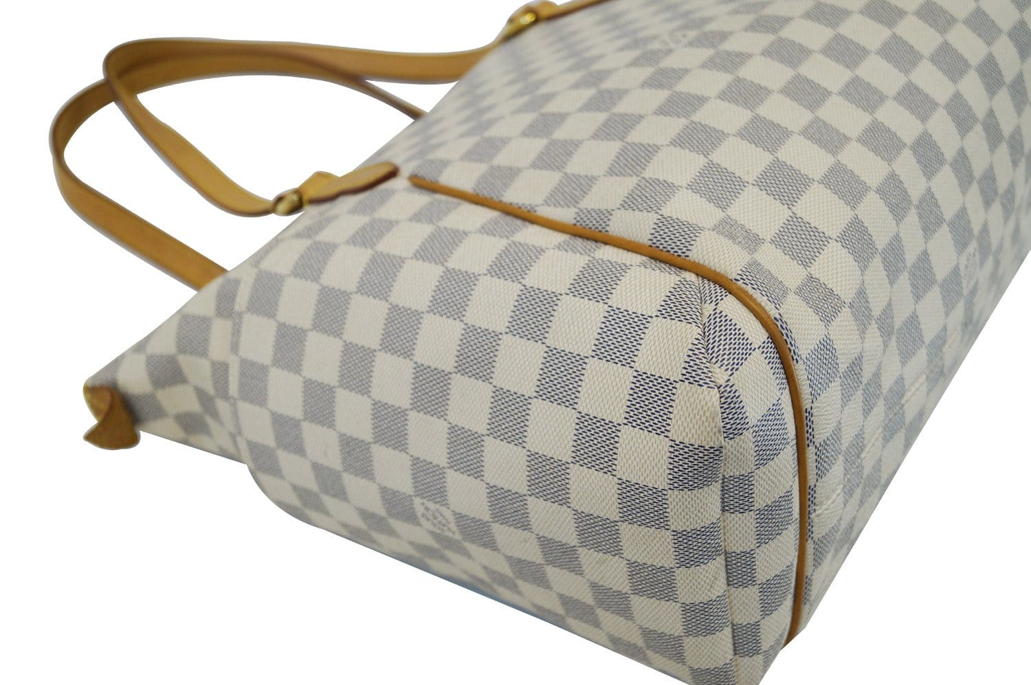 Louis Vuitton Damier Azur Totally MM Shoulder Handbag
