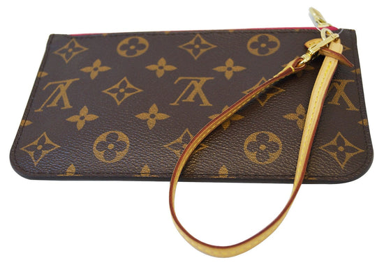 Louis Vuitton Ultra Rare Pochette Pliant Envelope Clutch Leather