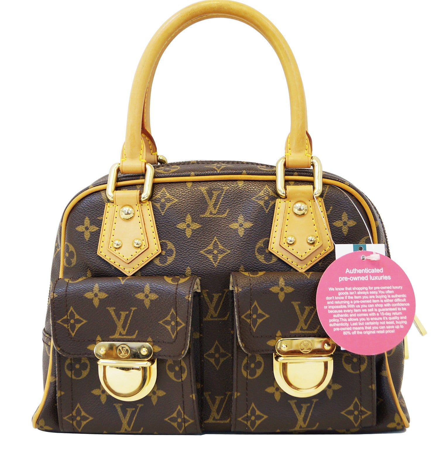 LOUIS VUITTON Monogram Manhattan PM Handbag