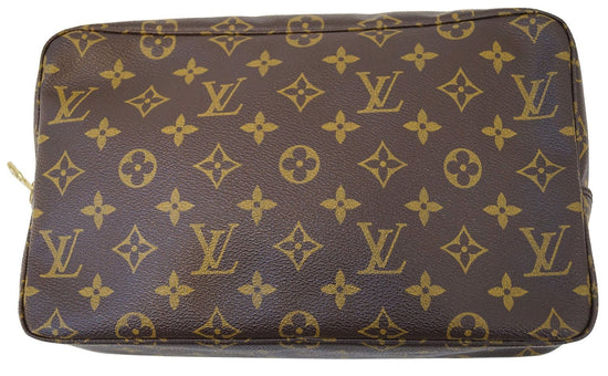 AUTHENTIC VINTAGE LOUIS VUITTON TROUSSE TOILETTE 28 MONOGRAM COSMETIC POUCH  BAG