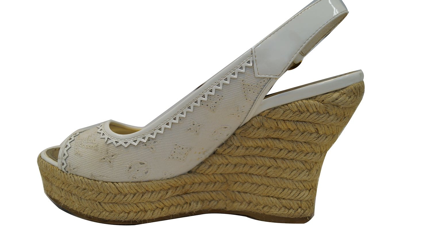 Louis Vuitton White Heels for Women for sale