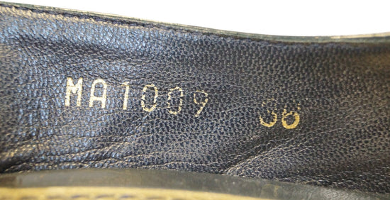 LOUIS VUITTON Monogram Idylle Slingback Heel Open Pumps - Sale