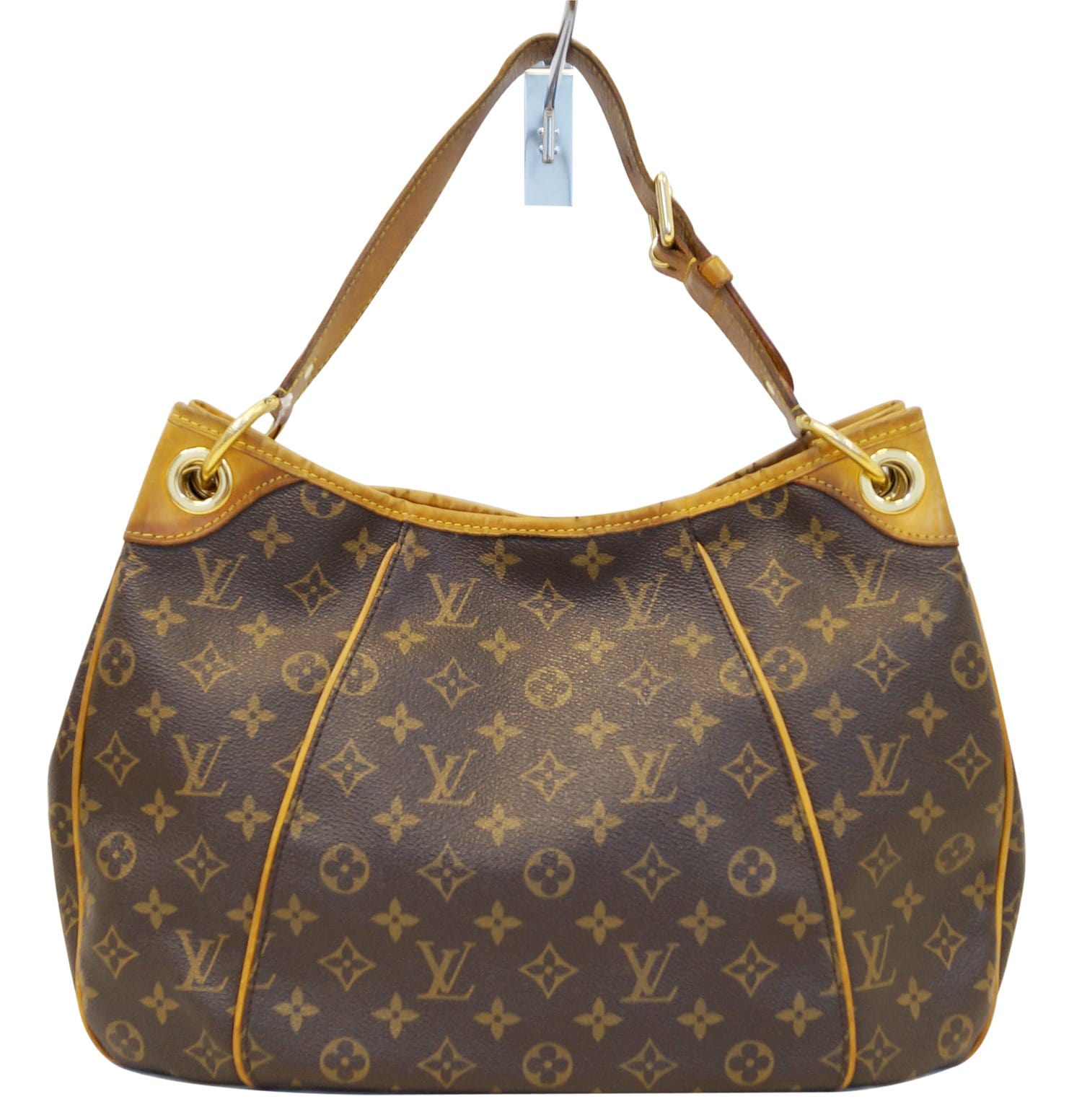 LOUIS VUITTON Monogram Canvas Galliera PM Brown Shoulder Bag