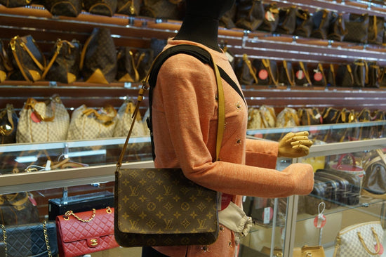 Louis Vuitton Musette Tango Monogram Canvas Bag