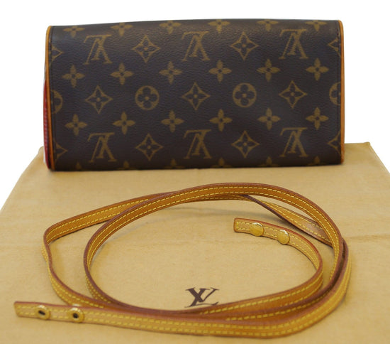 LOUIS VUITTON Monogram Pochette Twin GM 1301926