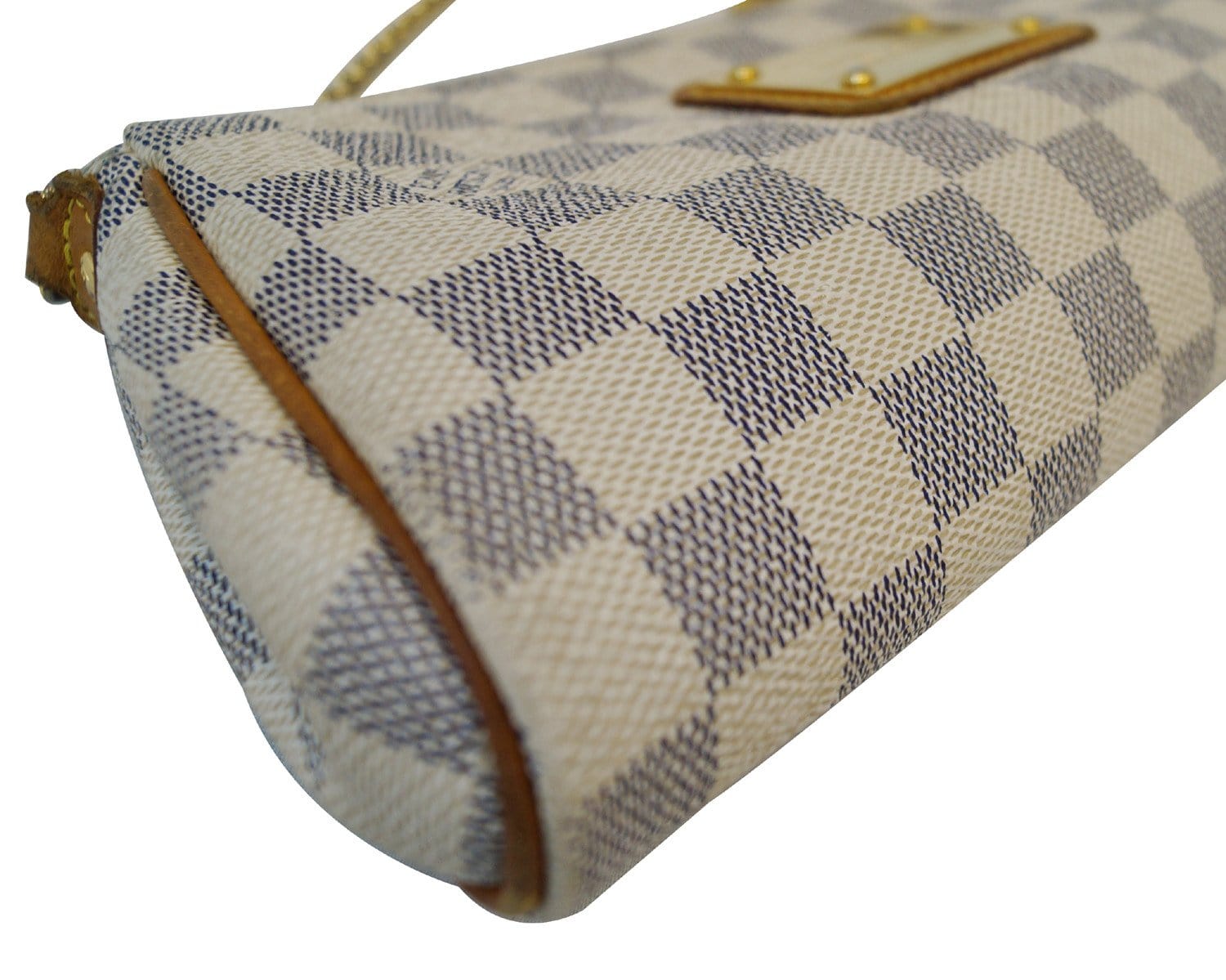 Louis Vuitton Damier Azur Eva Clutch at 1stDibs