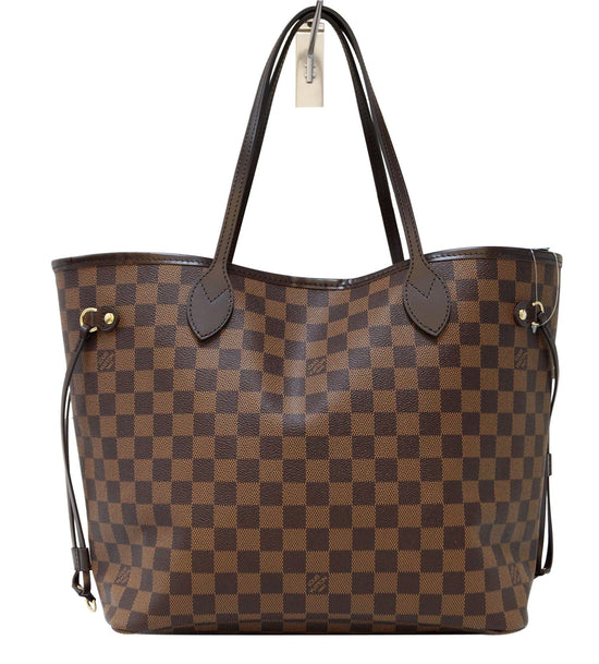 Louis Vuitton Damier Ebene Ballerine Pink Neverfull MM Tote Bag 72lv22 –  Bagriculture