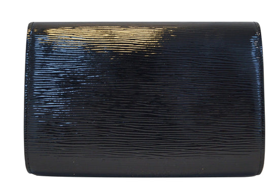 LOUIS VUITTON Sevigne PM 2way Hand Bag Electric Epi Leather Black M4053N  21GA380