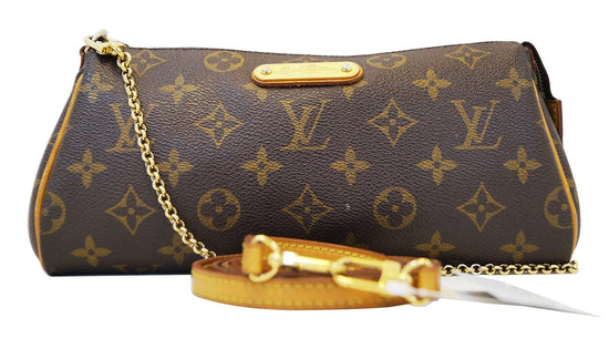 LOUIS VUITTON Monogram Pochette Eva Clutch Shoulder Bag - 30% Off