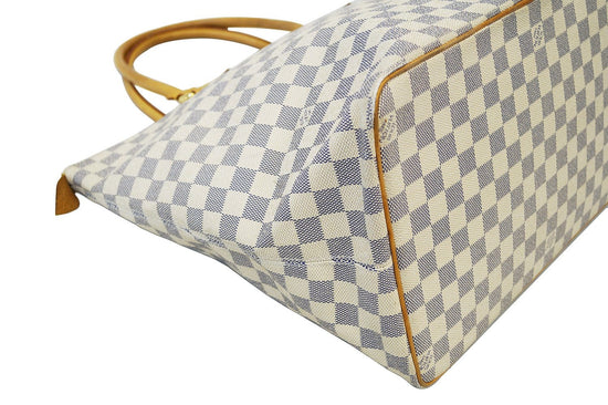 LOUIS VUITTON Damier Azur Saleya GM