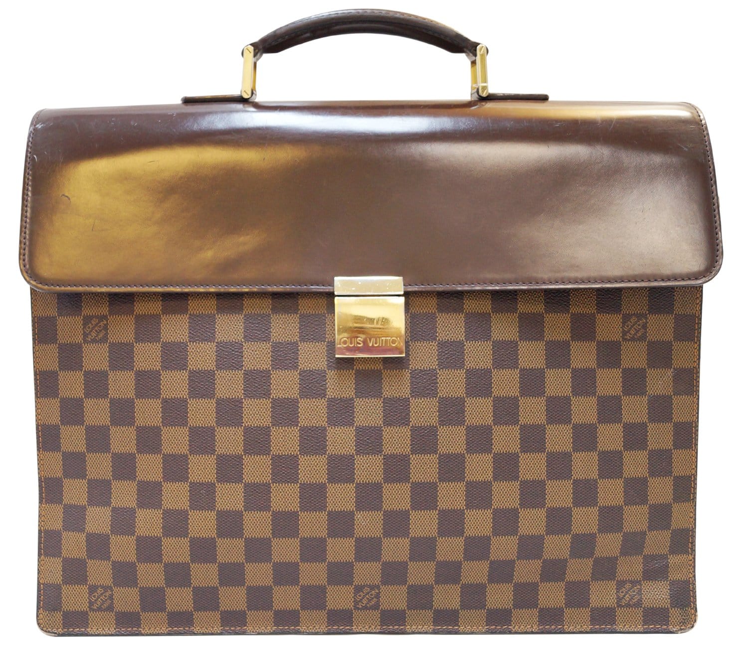 Louis Vuitton Vintage Damier Ebene Altona Briefcase