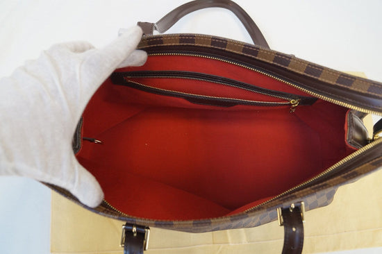 Louis Vuitton 2001 pre-owned Damier Ebène Chelsea Shoulder Bag - Farfetch