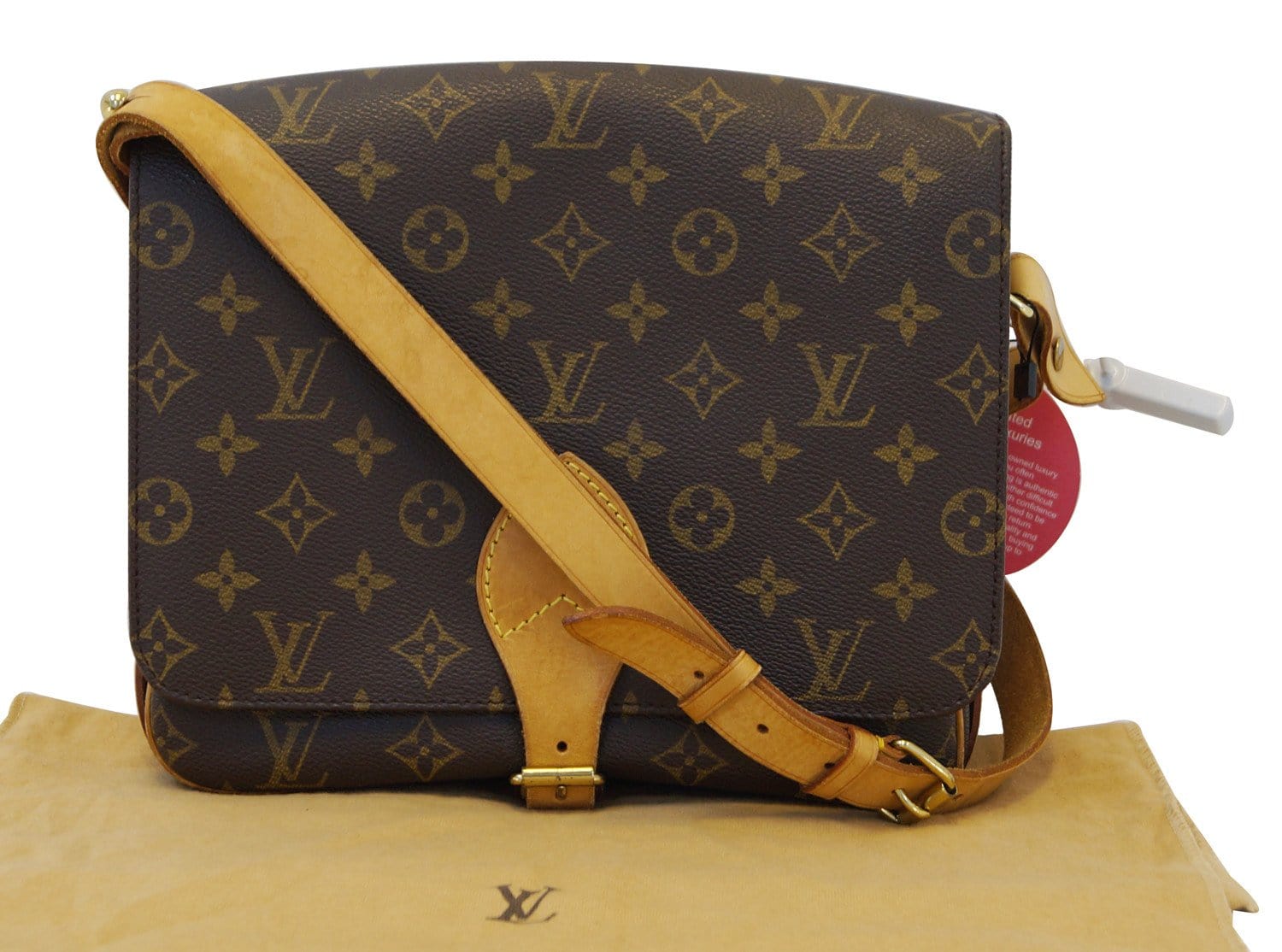 LOUIS VUITTON Cartouchiere GM Monogram Shoulder Handbag