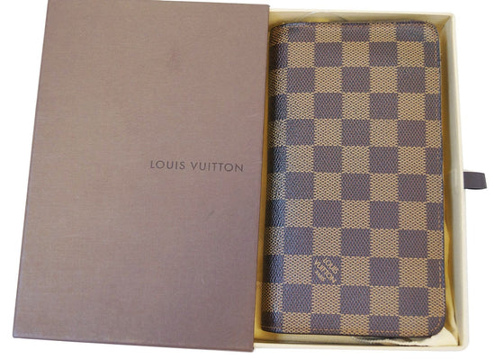 Louis Vuitton Porte Monnaie Zip N61728 Damier Ebene Canvas Long