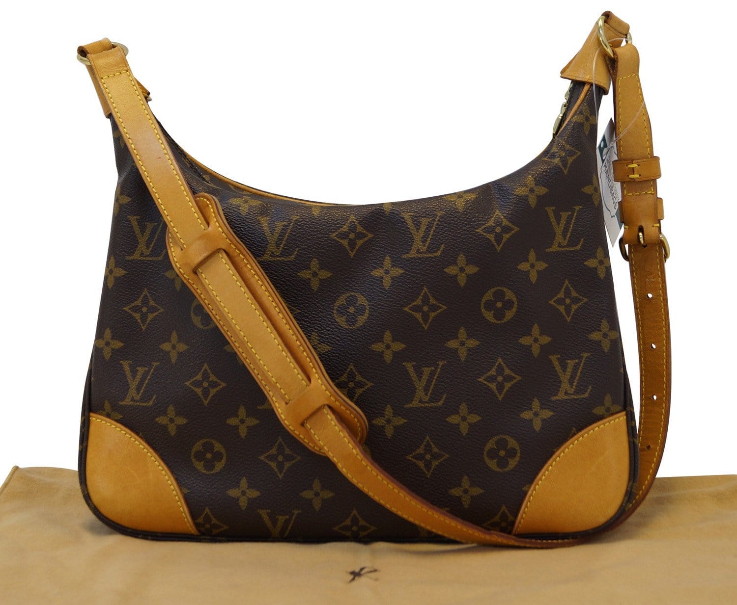 Louis Vuitton Monogram Boulogne 30 Shoulder Bag M51265 Brown PVC Leather  Ladies LOUIS VUITTON