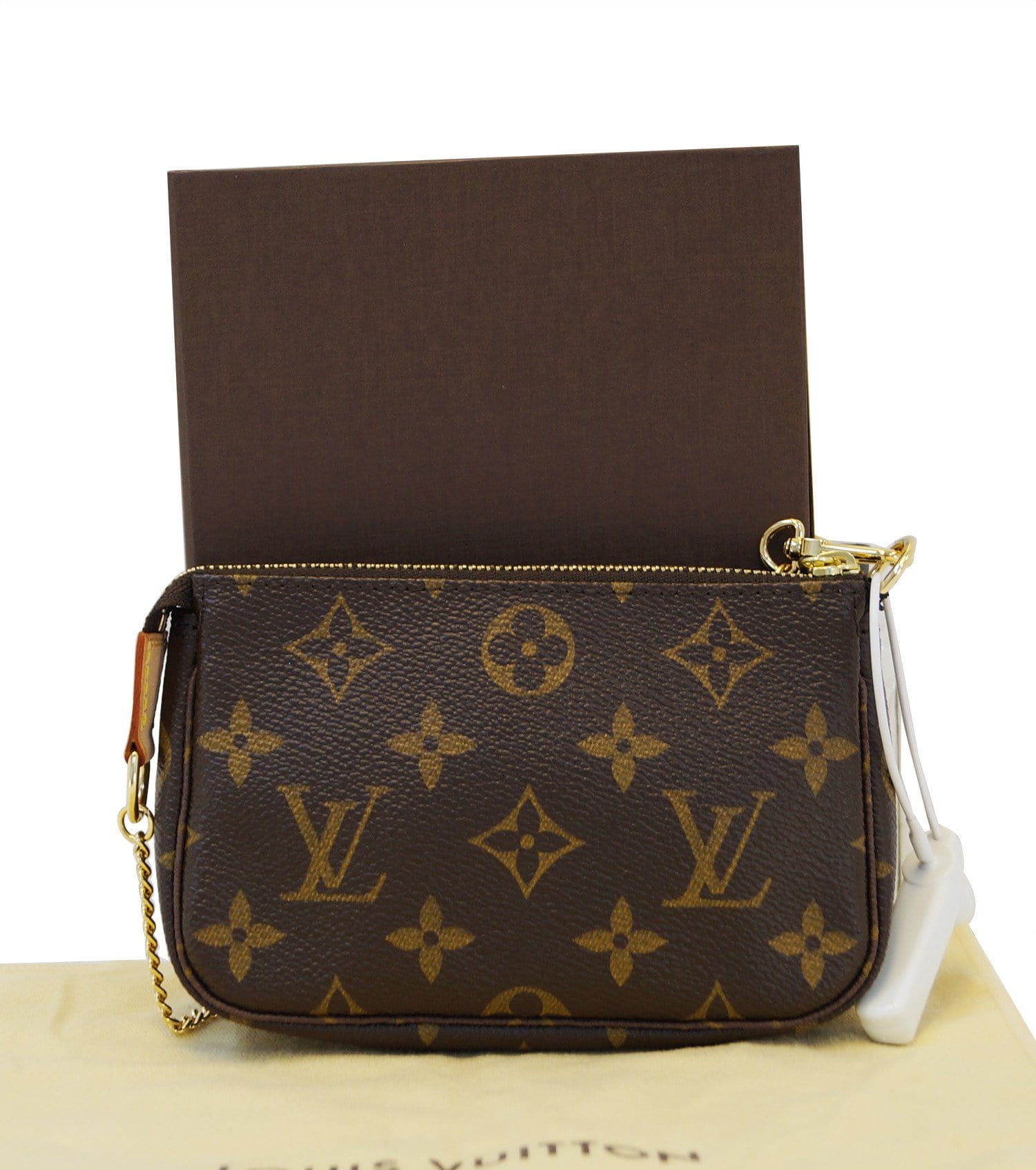 LOUIS VUITTON Monogram Mini Pochette Accessoires Pouch