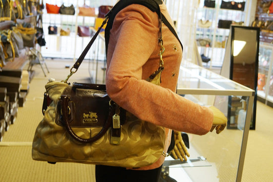 Coach Gold Satchels