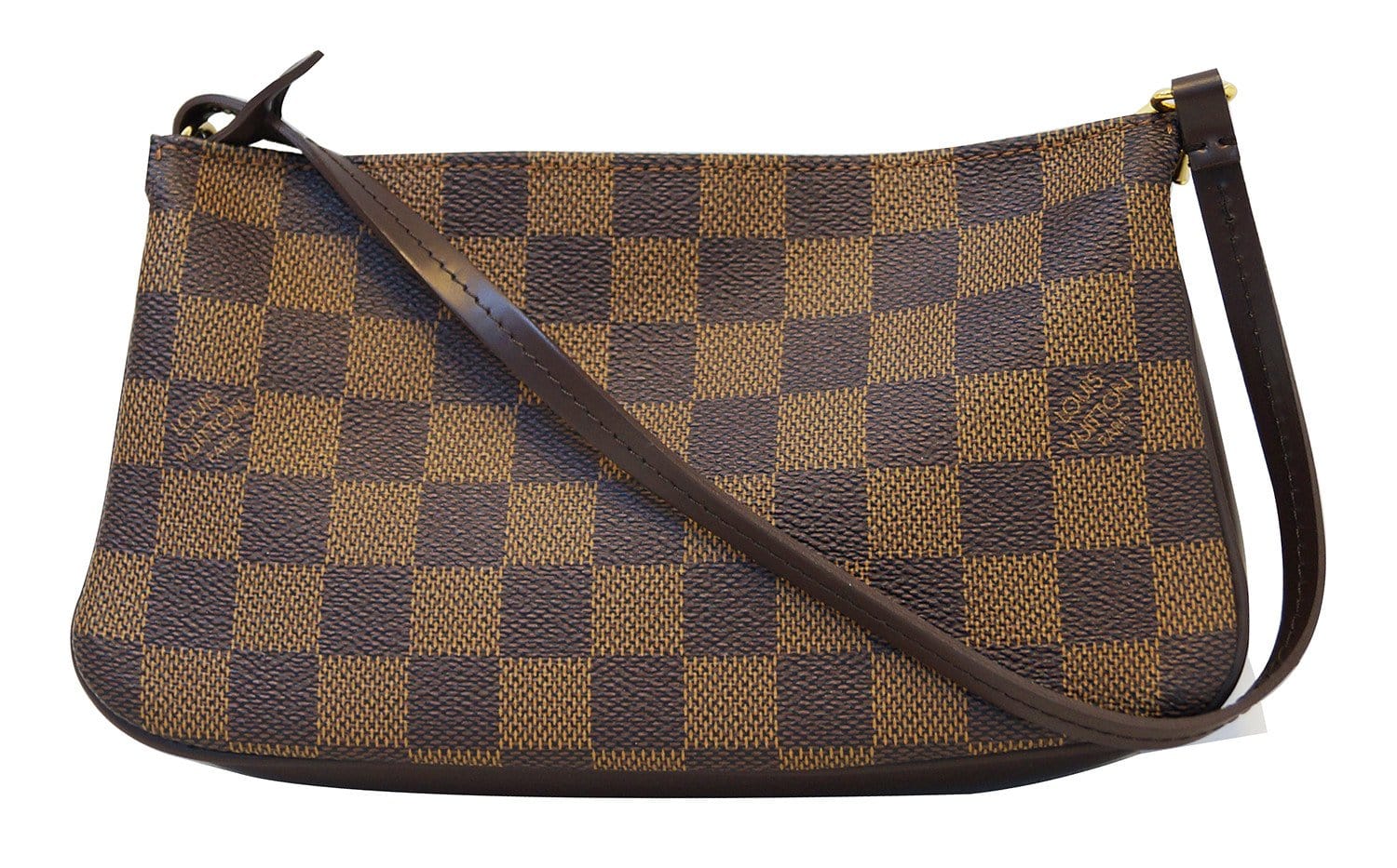 LOUIS VUITTON Damier Ebene Navona Pouch Handbag