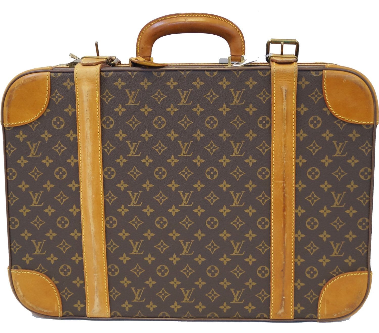 Louis Vuitton Monogram Hard Trunk Bag Brown