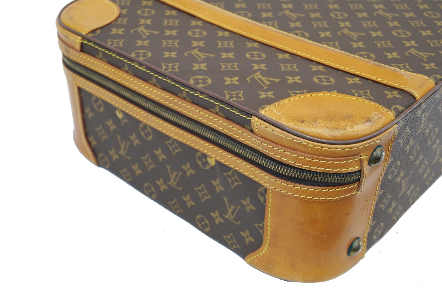 LOUIS VUITTON Monogram Stratos 60 Suitcase Trunk