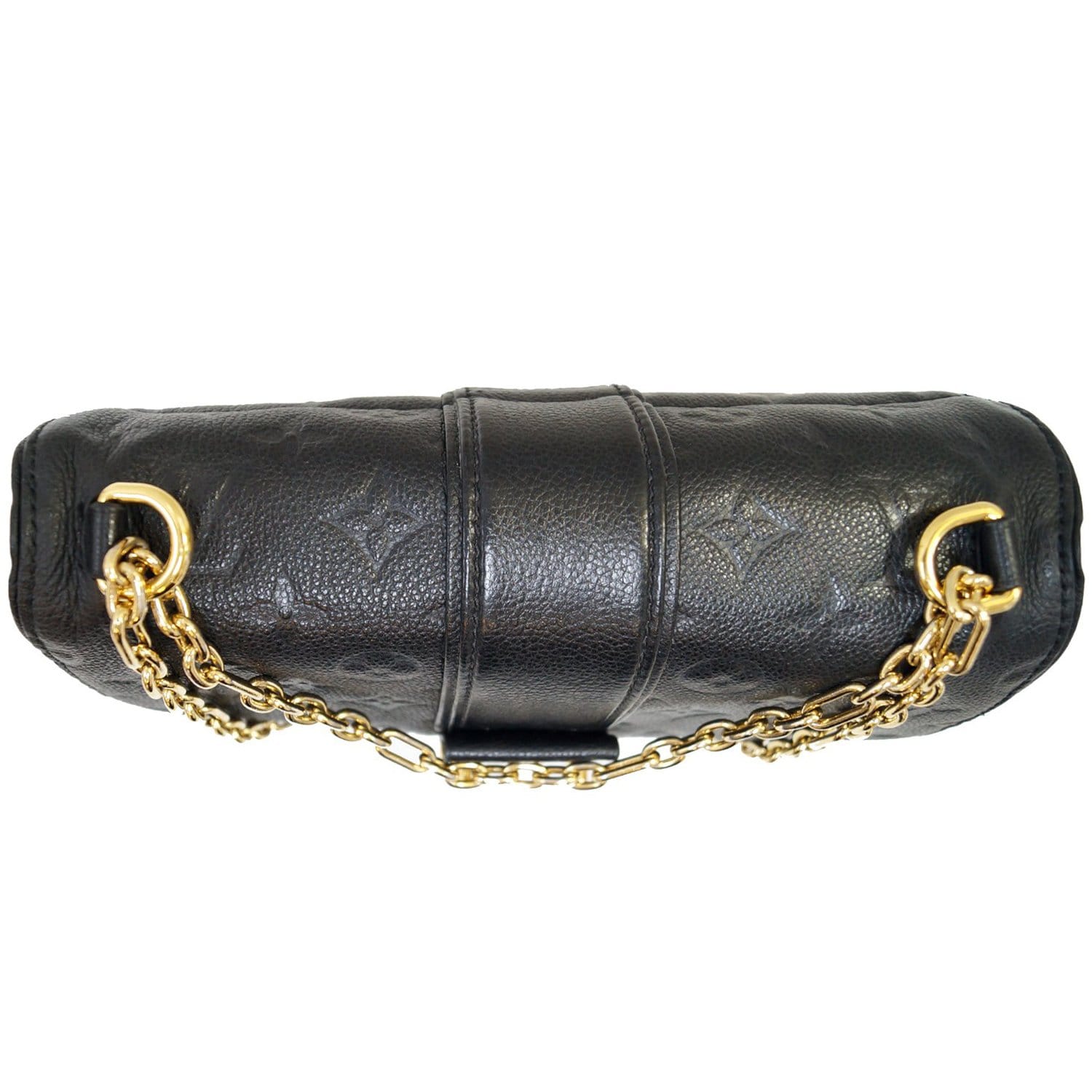 LOUIS VUITTON Saint Sulpice PM Empreinte Leather Crossbody Bag Noir