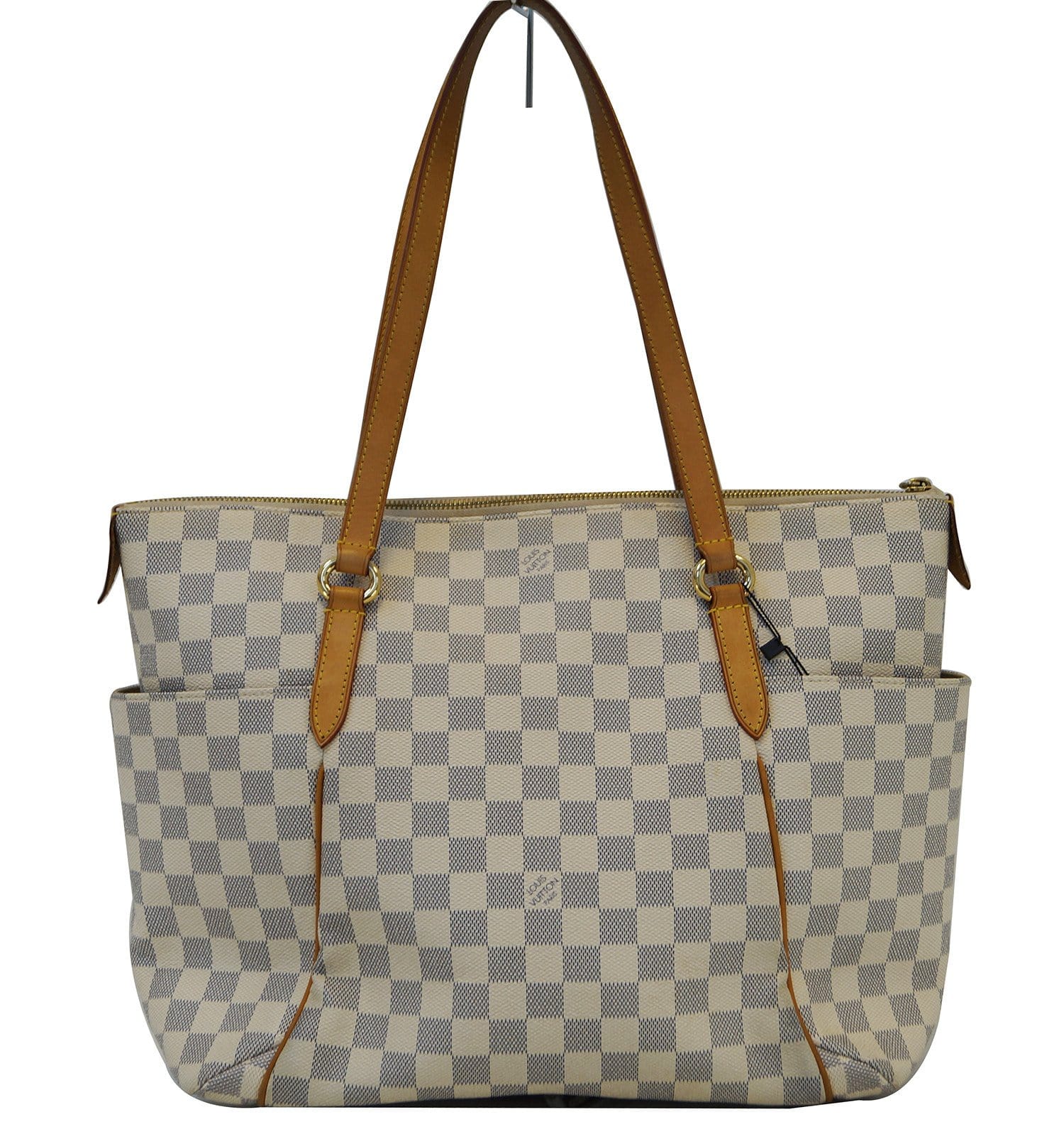 LOUIS VUITTON Damier Azur Totally MM Shoulder Handbag