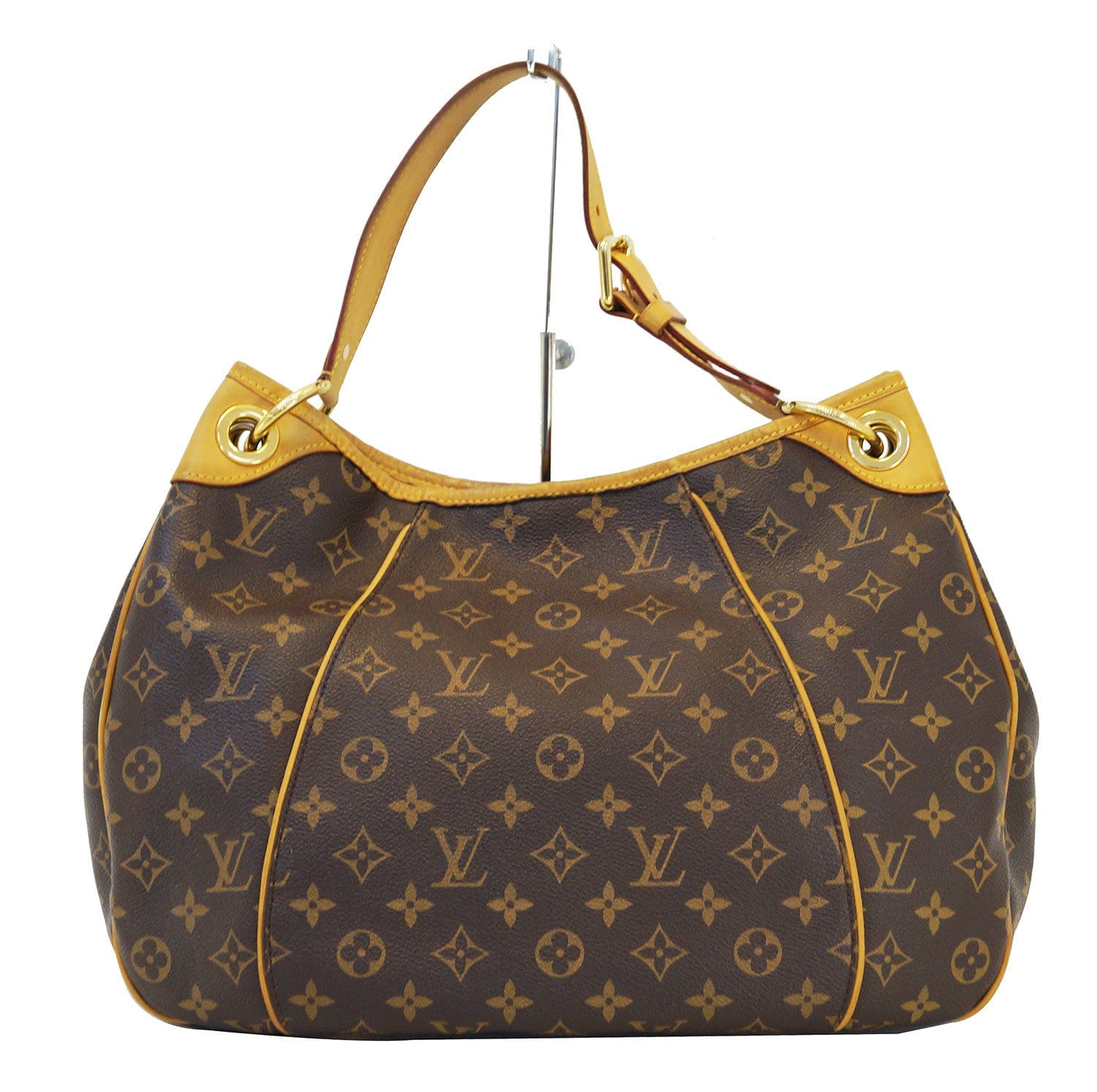 Louis Vuitton Monogram Galliera PM Brown Shoulder Handbag