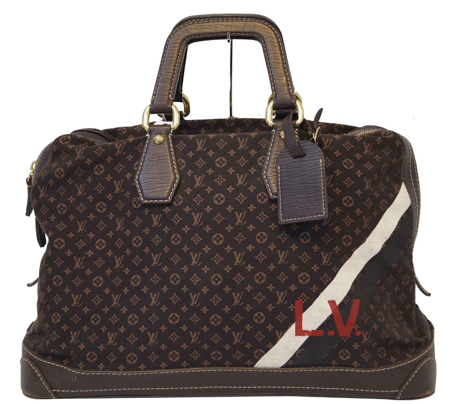 Louis Vuitton Monogram Men's Women's Carryall Travel One Shoulder Backpack  Bag