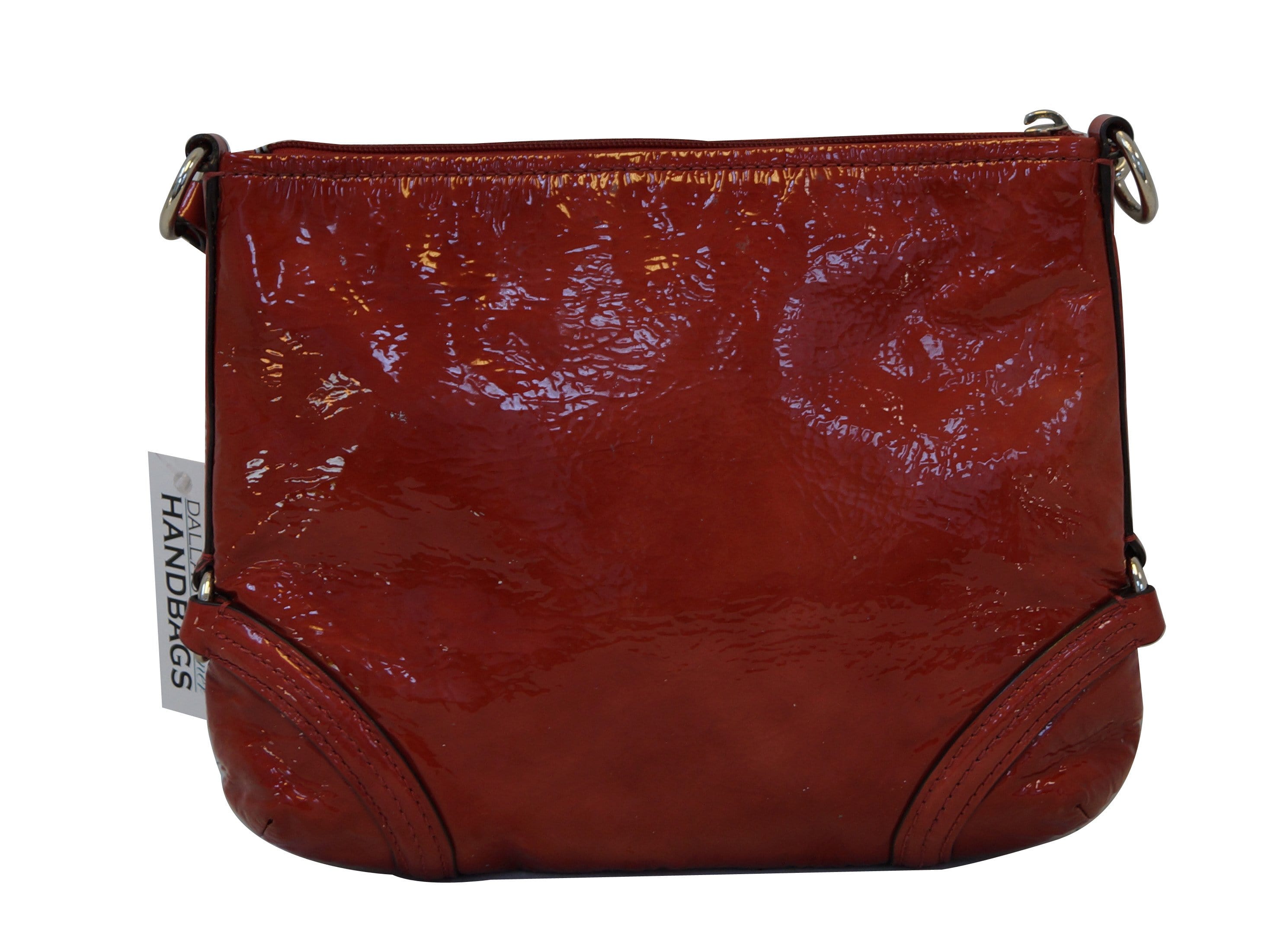 COACH Chelsea Paprika Red Patent Leather Katarina Crossbody Bag - Sale