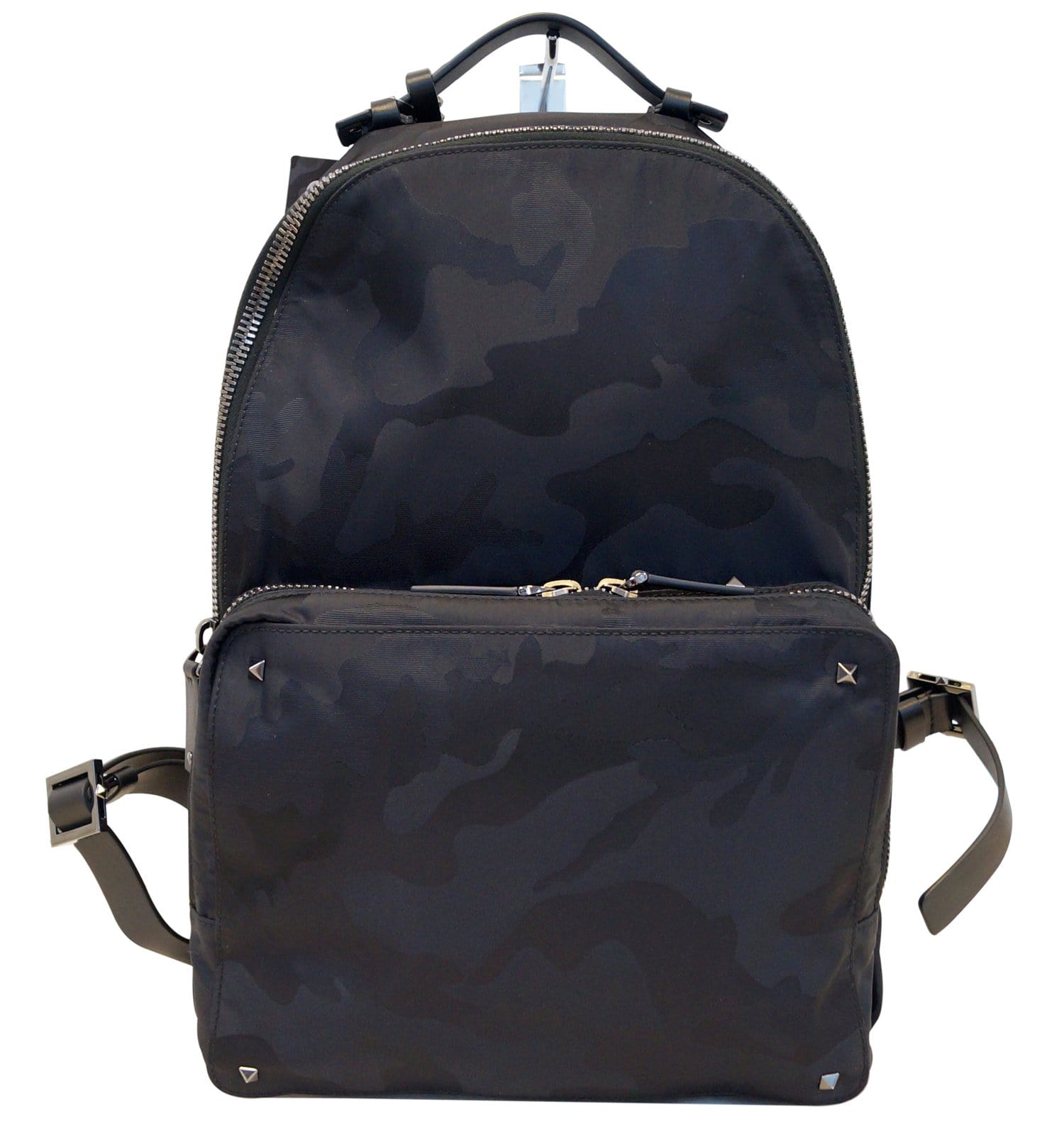 valentino backpack grey