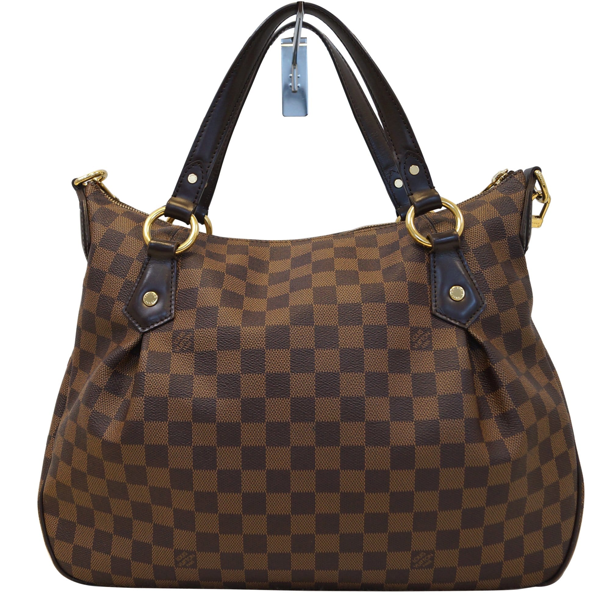 LOUIS VUITTON Evora MM Damier Ebene Tote Shoulder Bag - 30% Off