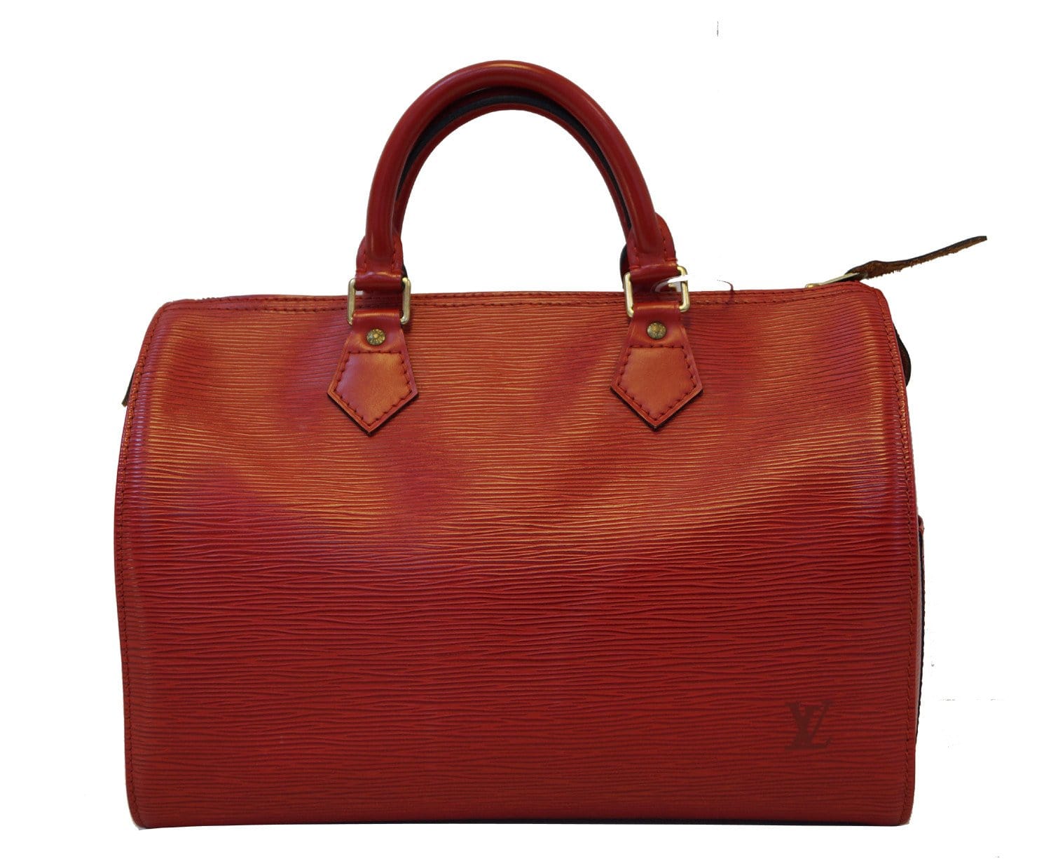 Louis Vuitton Red Epi Leather Business Bag