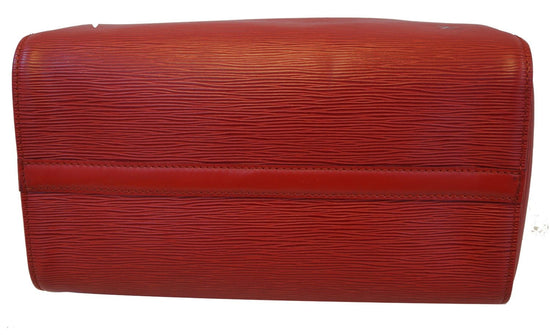 Louis Vuitton // Red Epi Leather Dauphine Cosmetic Pouch – VSP Consignment