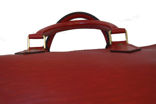 079 Pre-Owned Authentic Louis Vuitton Red Epi Leather International Wa –  Thriftinghills LLC