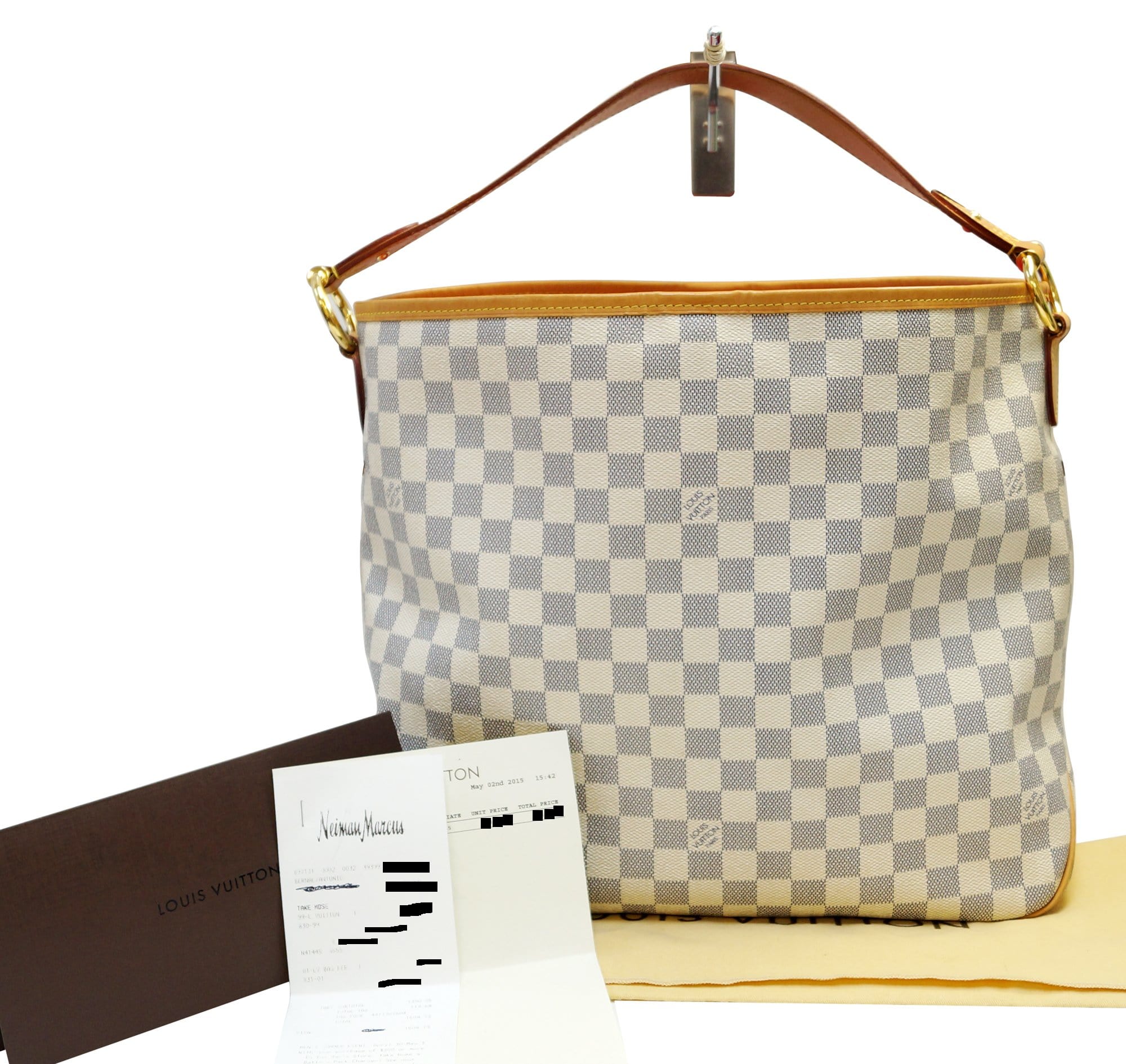 LOUIS VUITTON DELIGHTFUL MM DAMIER AZUR PINK