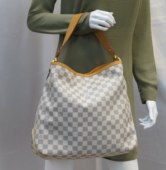 LOUIS VUITTON Damier Azur Delightful MM 101747