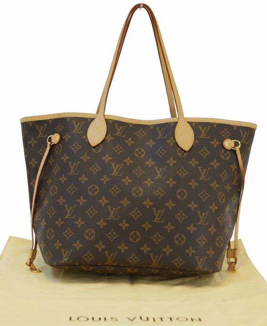 กระเป๋าสะพายLV M40995 NEVERFULL MM ,Beige,Monogram