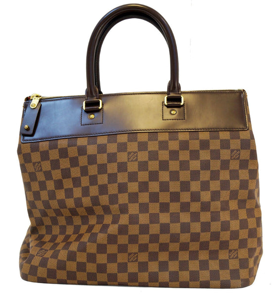 Louis Vuitton Greenwich PM Damier Ebene Canvas Top Handle Bag on