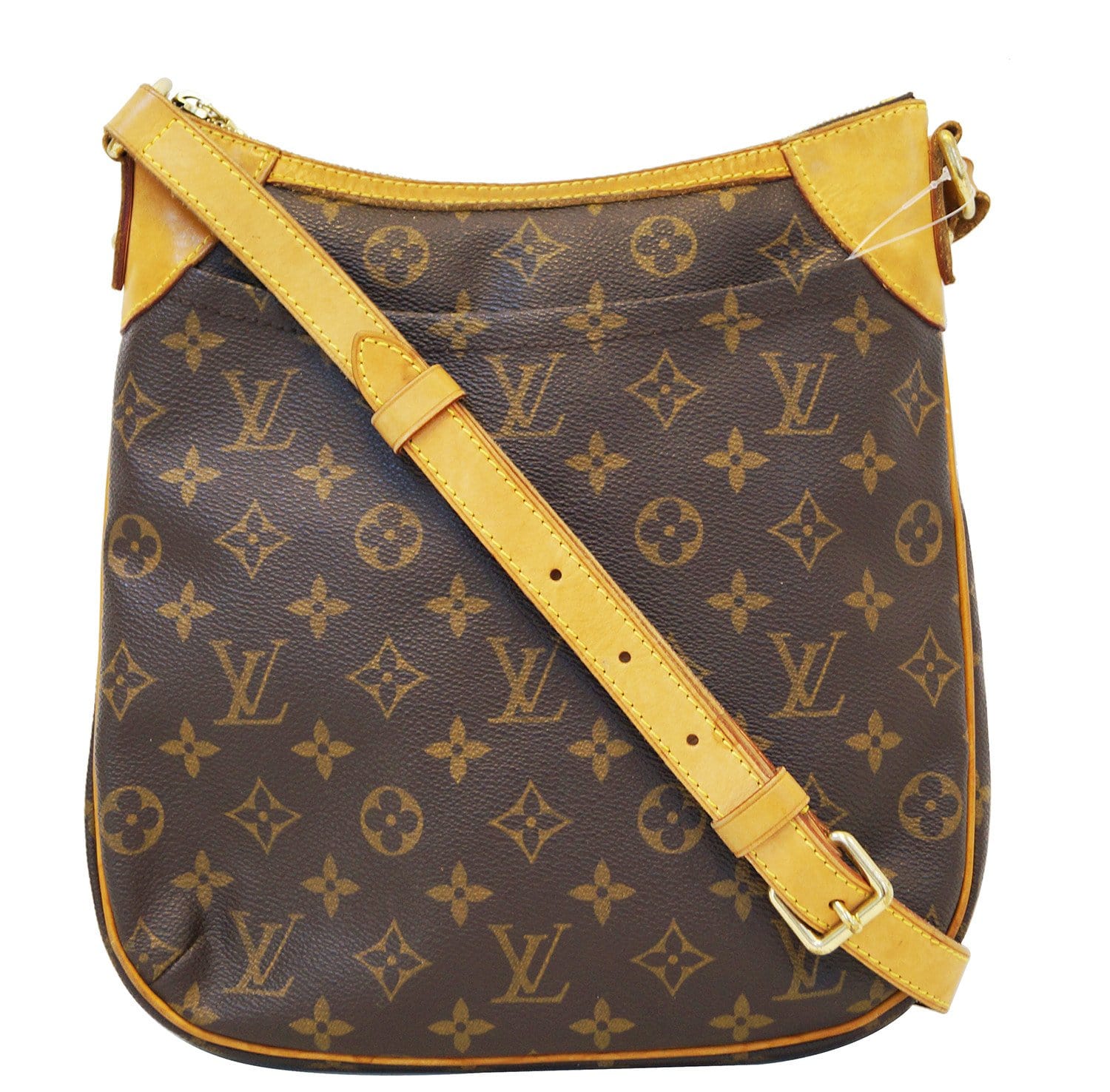 LOUIS VUITTON Odeon PM NM Monogram Canvas Shoulder Bag Natural