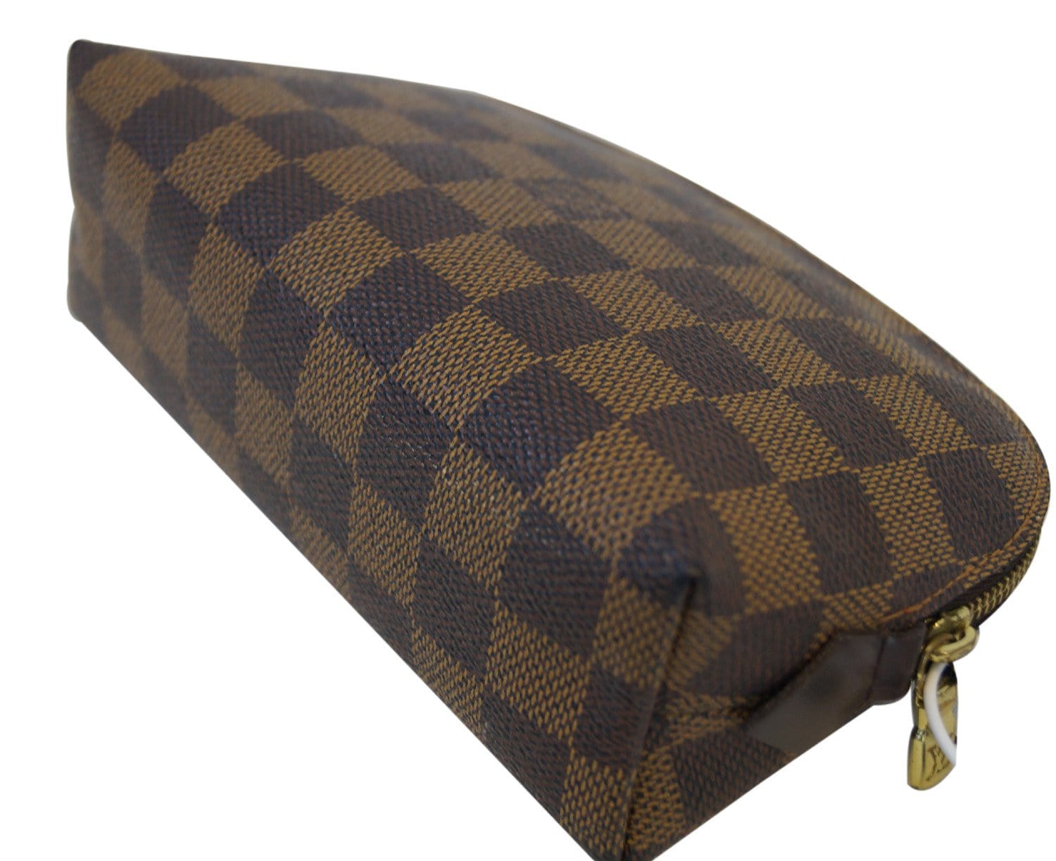 LOUIS VUITTON Damier Ebene Pochette Cosmetic Pouch