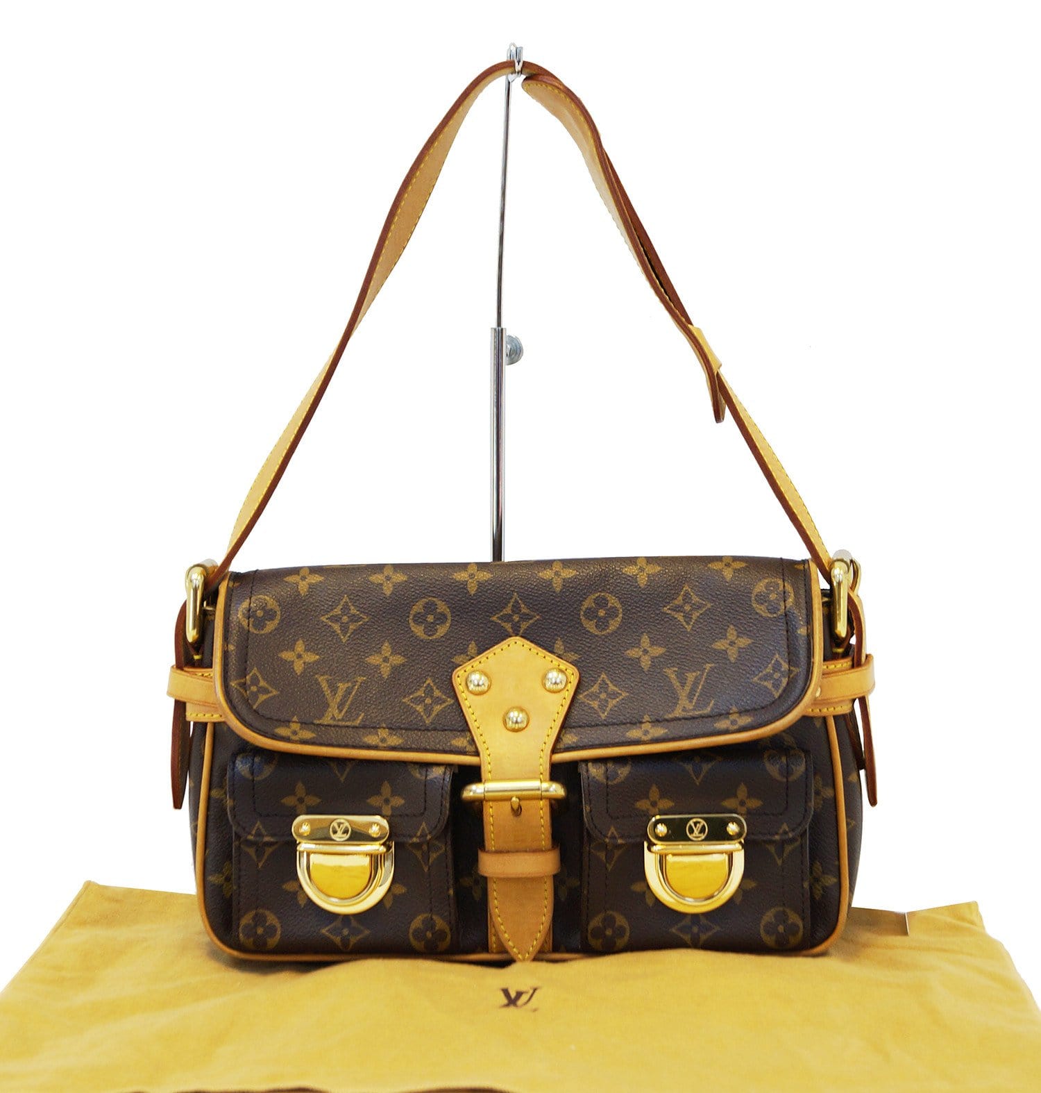 Louis Vuitton Monogram Hudson GM (SHG-26Jo1s) – LuxeDH