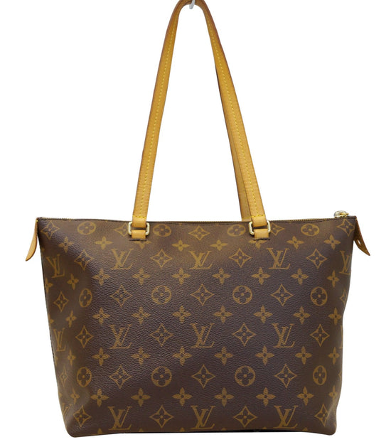 Louis Vuitton Chain It Top Handle Bag Monogram Canvas Leather PM Black  Brown