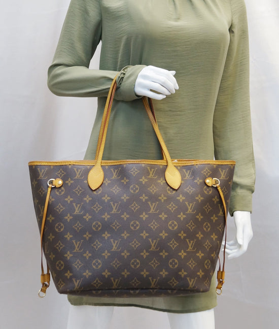 Louis Vuitton Mon monogram Neverfull GM in ivory and mustard